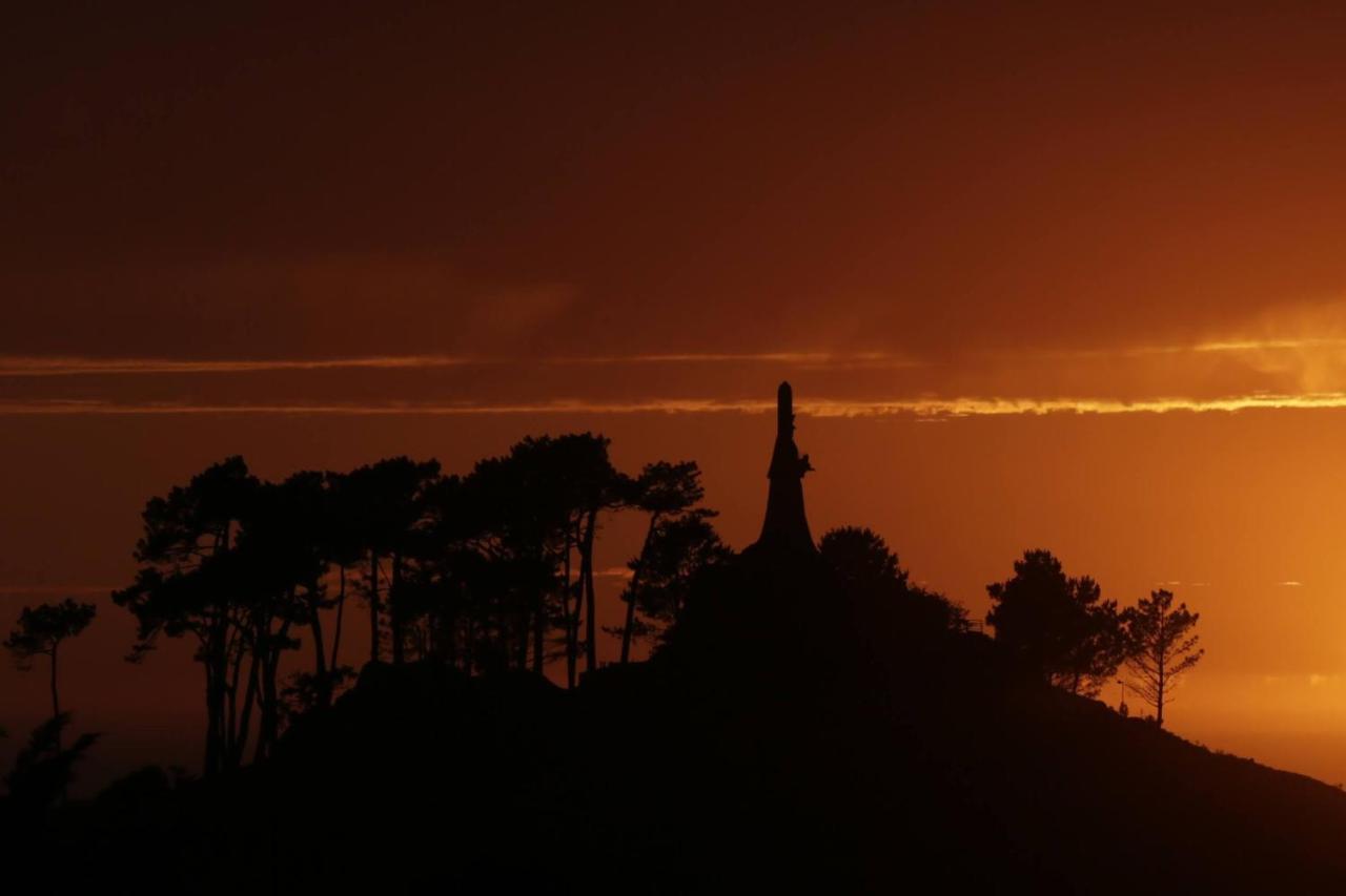 Inmejorables Vistas A Las Islas Cies Baiona Zewnętrze zdjęcie