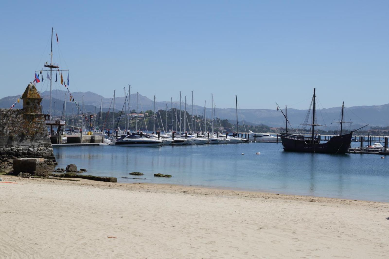 Inmejorables Vistas A Las Islas Cies Baiona Zewnętrze zdjęcie