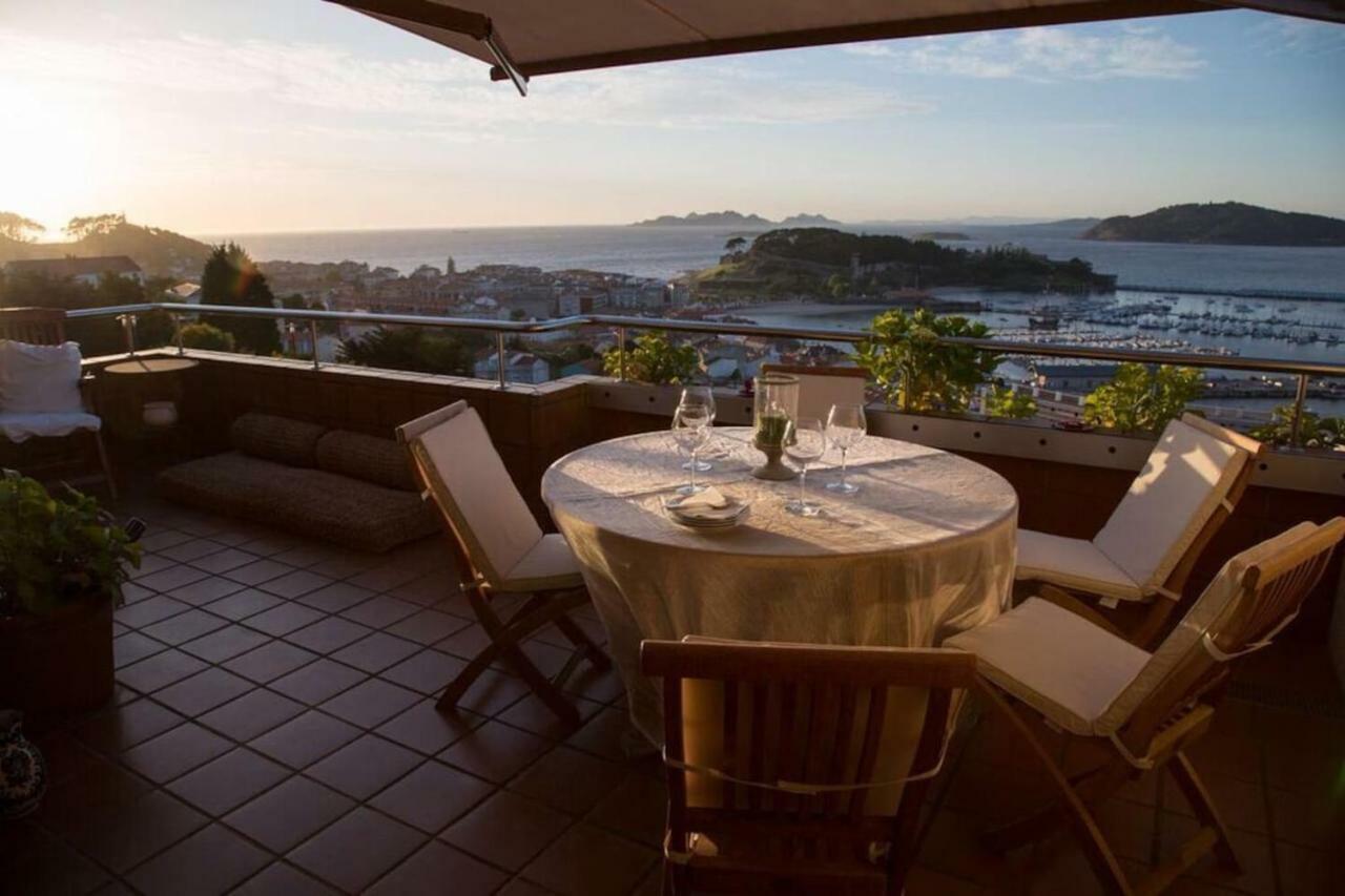 Inmejorables Vistas A Las Islas Cies Baiona Zewnętrze zdjęcie