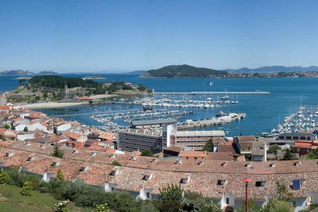 Inmejorables Vistas A Las Islas Cies Baiona Zewnętrze zdjęcie