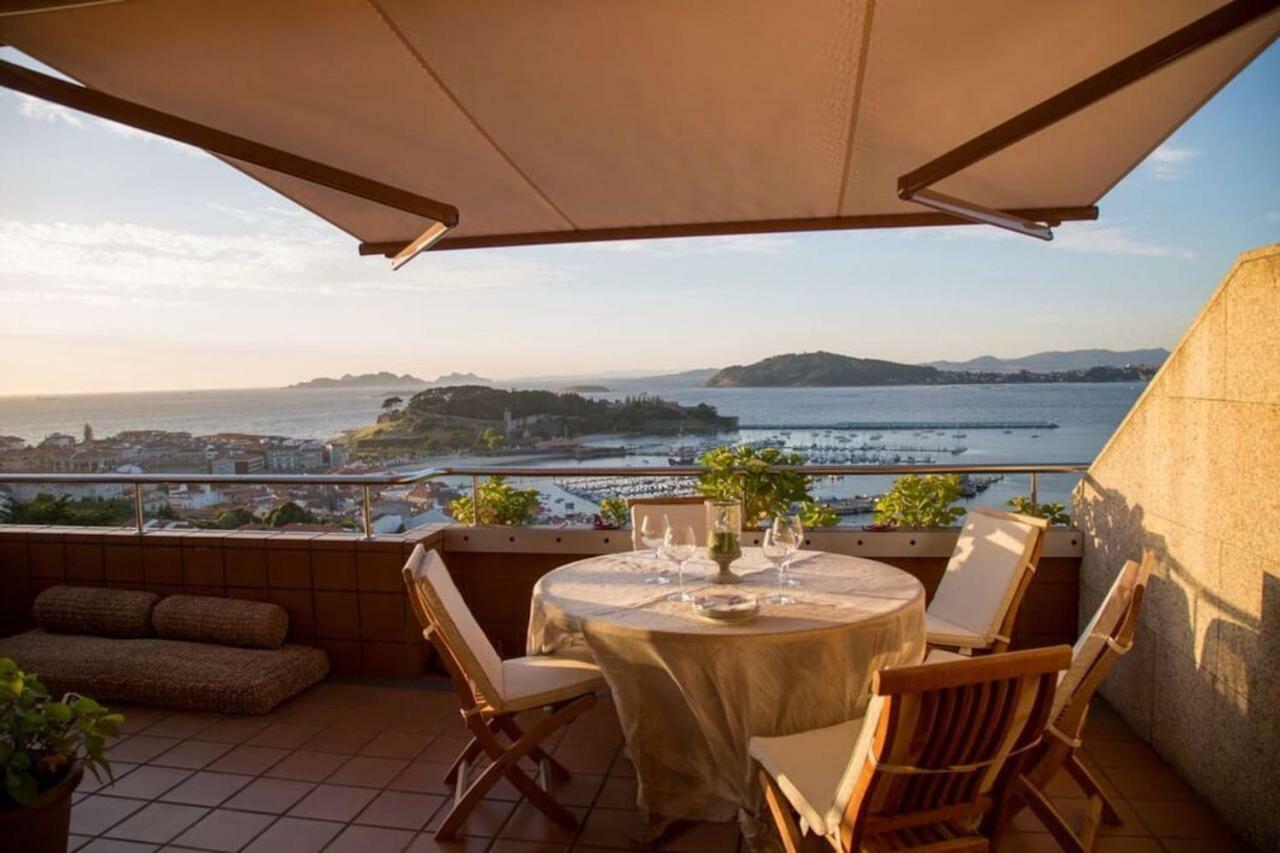 Inmejorables Vistas A Las Islas Cies Baiona Zewnętrze zdjęcie